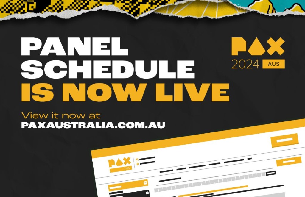PAX Aus 2024 Panel Schedule&nbsp;Announced