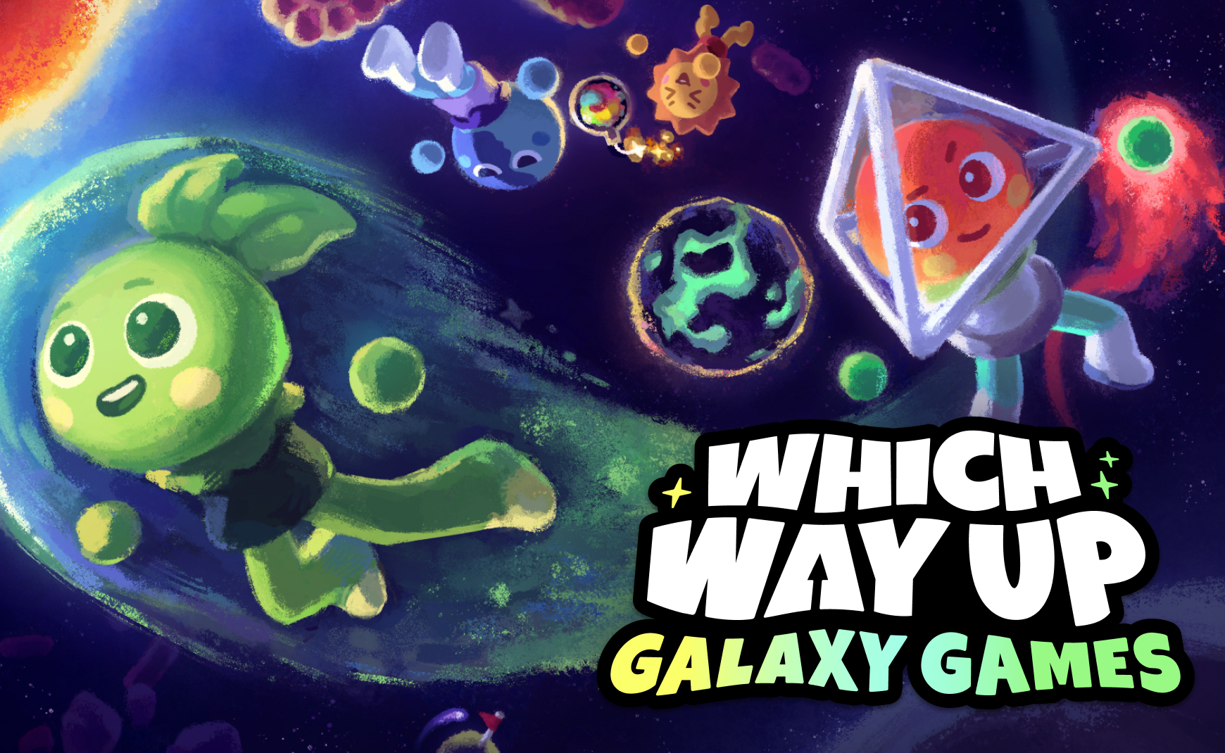 Which Way Up: Galaxy Games New Name, New Platform and its on Kickstarter Very Soon