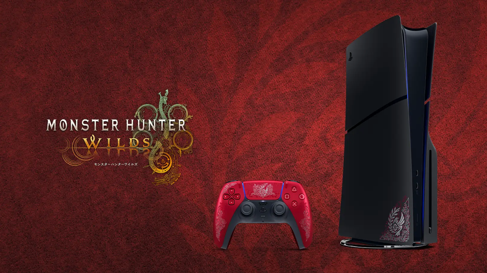 Monster Hunter Wilds DualSense® wireless controllers and PS5® covers Announced