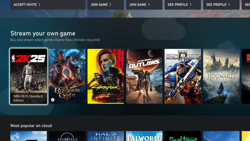 À La Carte Xbox Game Streaming has&nbsp;Launched