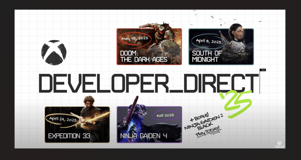 Everything Announced At The January 2025 Xbox Developer&nbsp;Direct