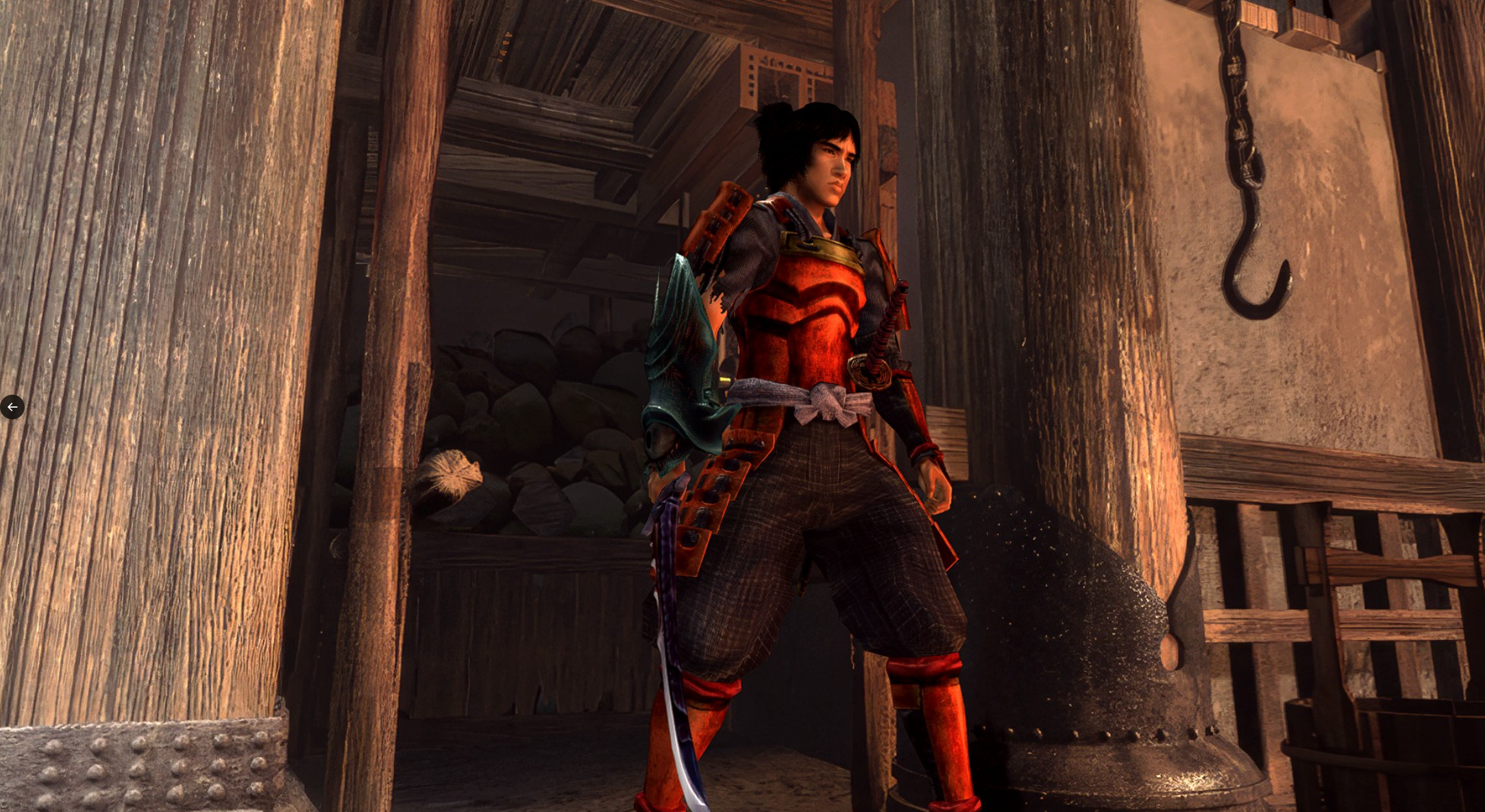 Save data for Onimusha: Warlords, will get you a Samanosuke Outfit for Jubei
