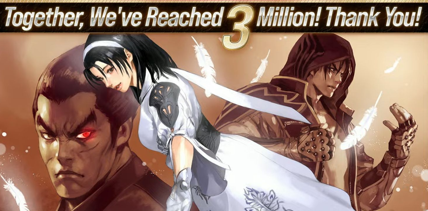 Tekken 8 has reached 3 million units sold