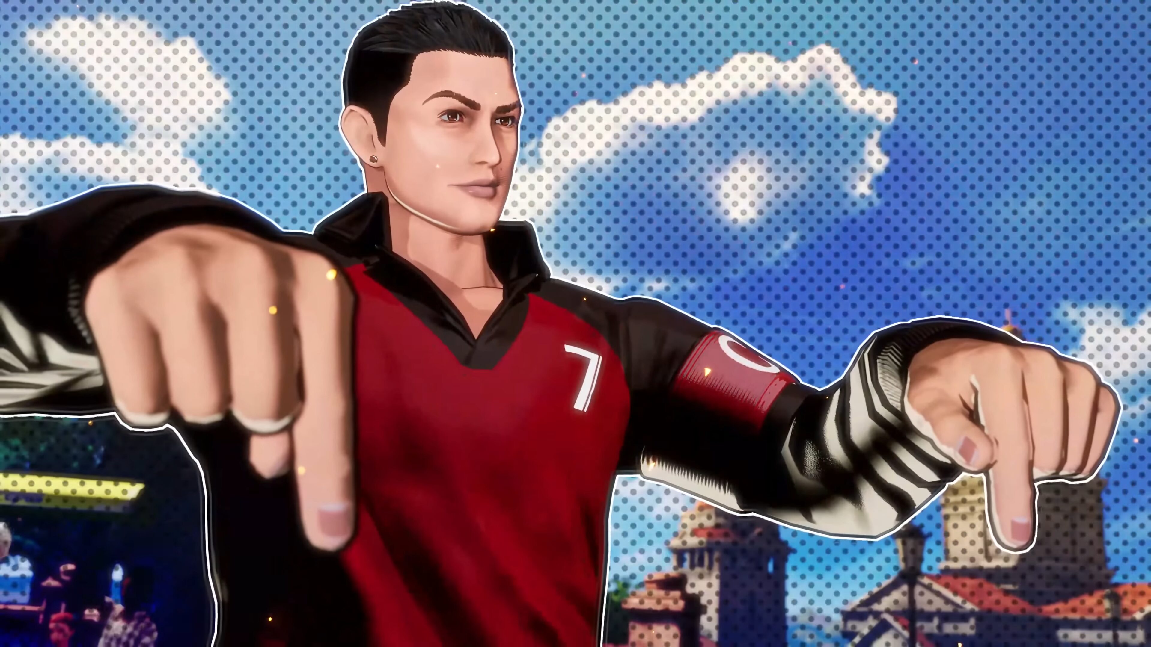 Cristiano Ronaldo is a Playable Fighter in Fatal Fury: City of the Wolves