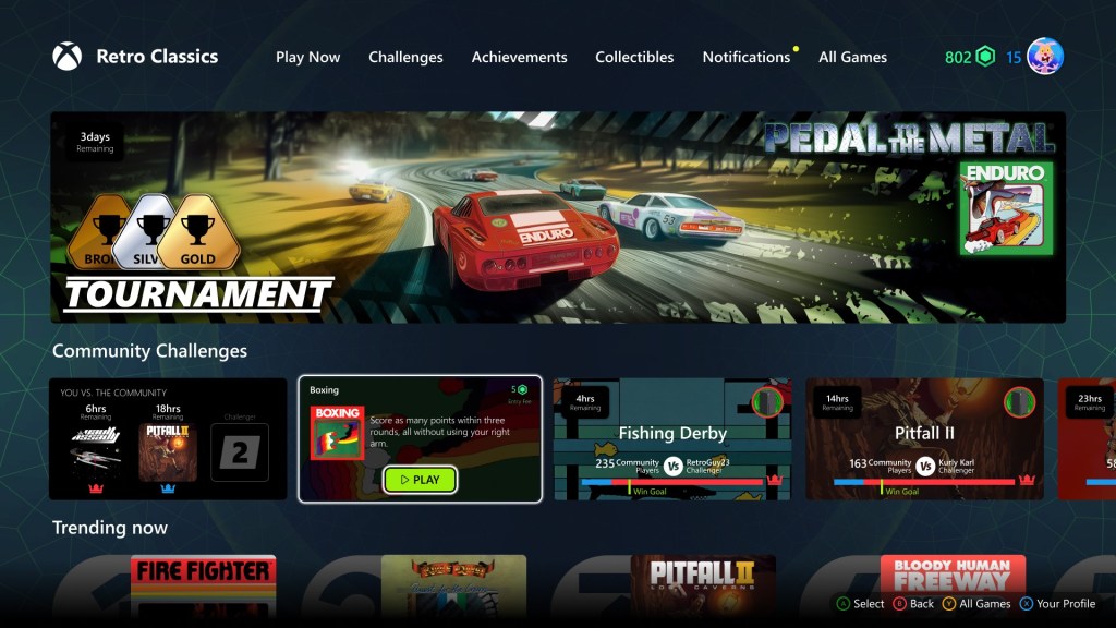 Xbox Game Pass Retro Classic