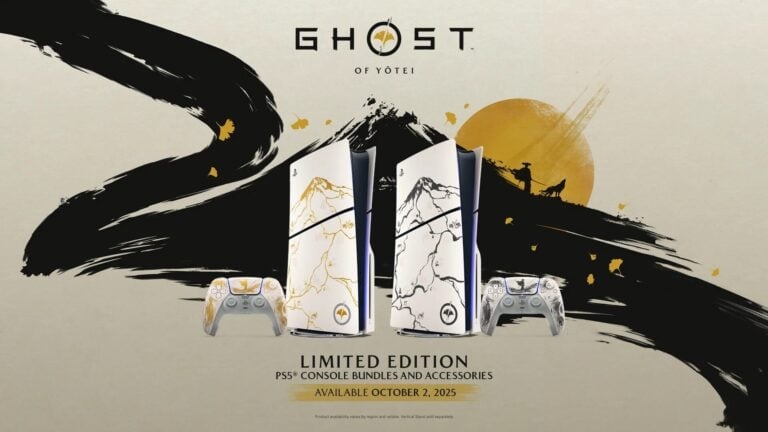 Limited Edition Ghost of Yōtei PS5 Consoles, DualSense Controllers, and Faceplates Revealed