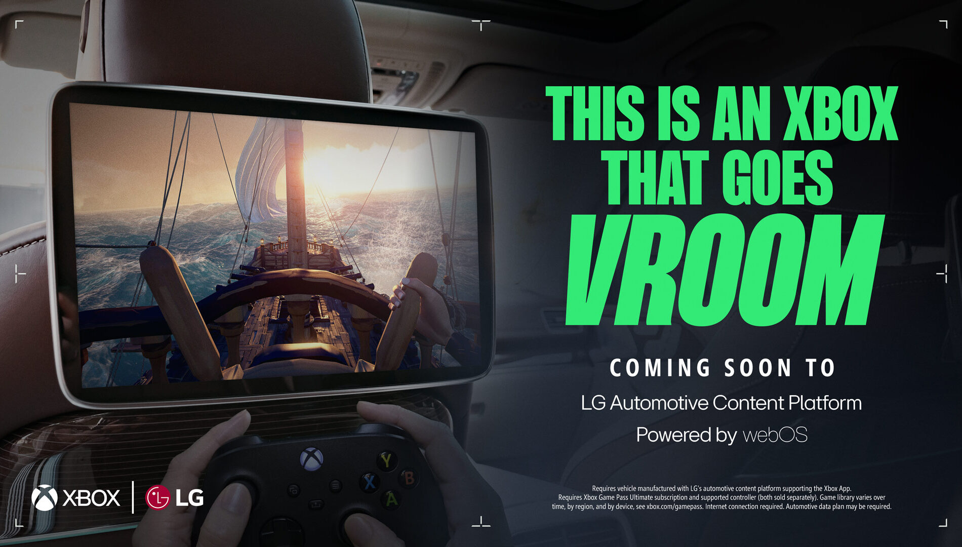 Xbox on LG Automotive Content Platform