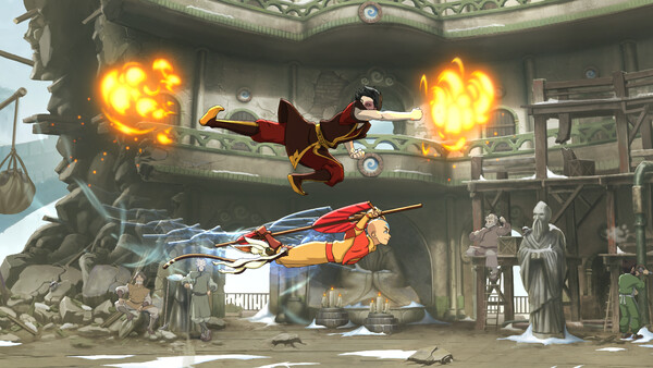 Avatar Legends The Fighting Game Screenshot