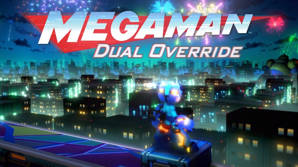 Mega Man Dual Overdrive Key art