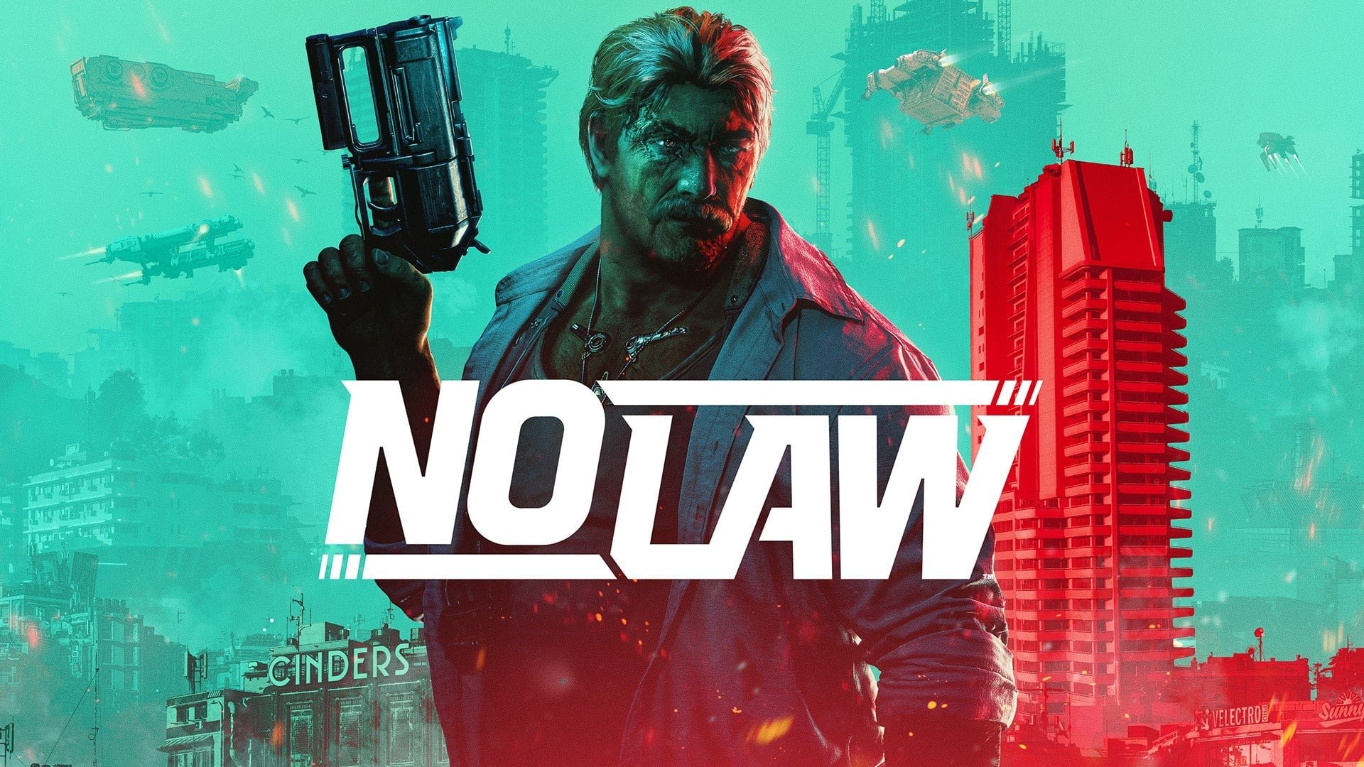 Neon Giant Announces Cyber-Noire FPS NO LAW for PS5, Xbox Series, and PC