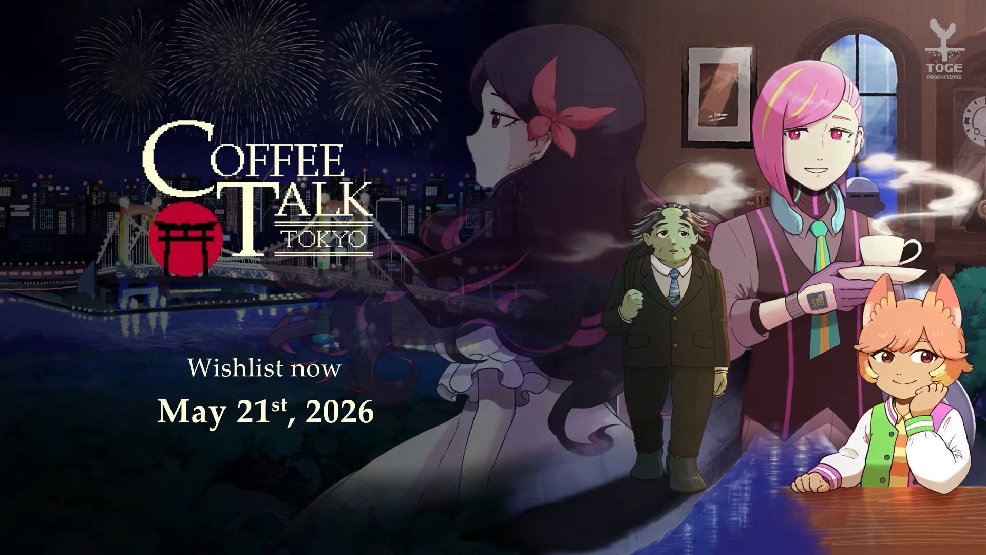 Coffee Talk Tokyo Delayed to May 21 as Developers Take Extra Time to Polish the Experience