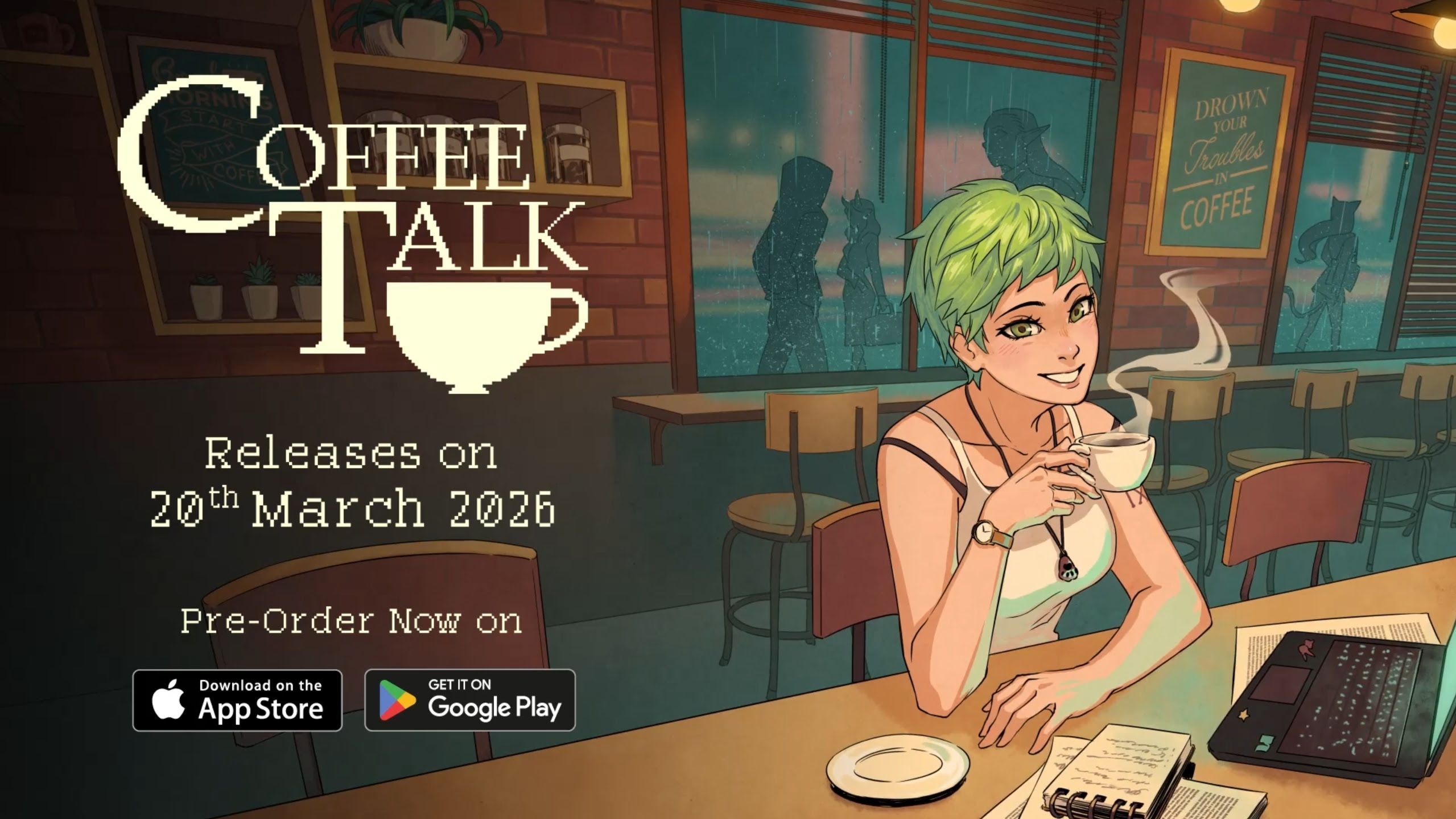 Coffee Talk Is Coming to iOS and Android This March