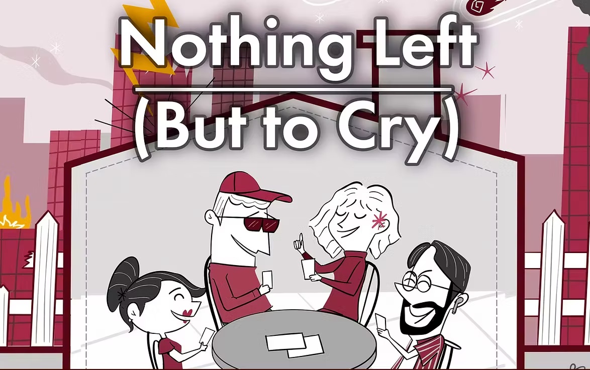 Melbourne designed Nothing Left (But to Cry) goes live on&nbsp;Kickstarter