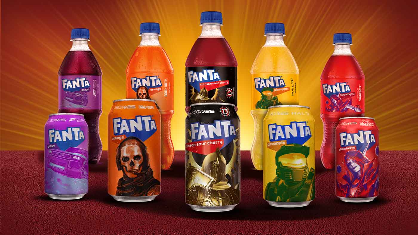 Xbox Kicks Off 25th Anniversary With Fanta Crossover Featuring Halo, Diablo, and More