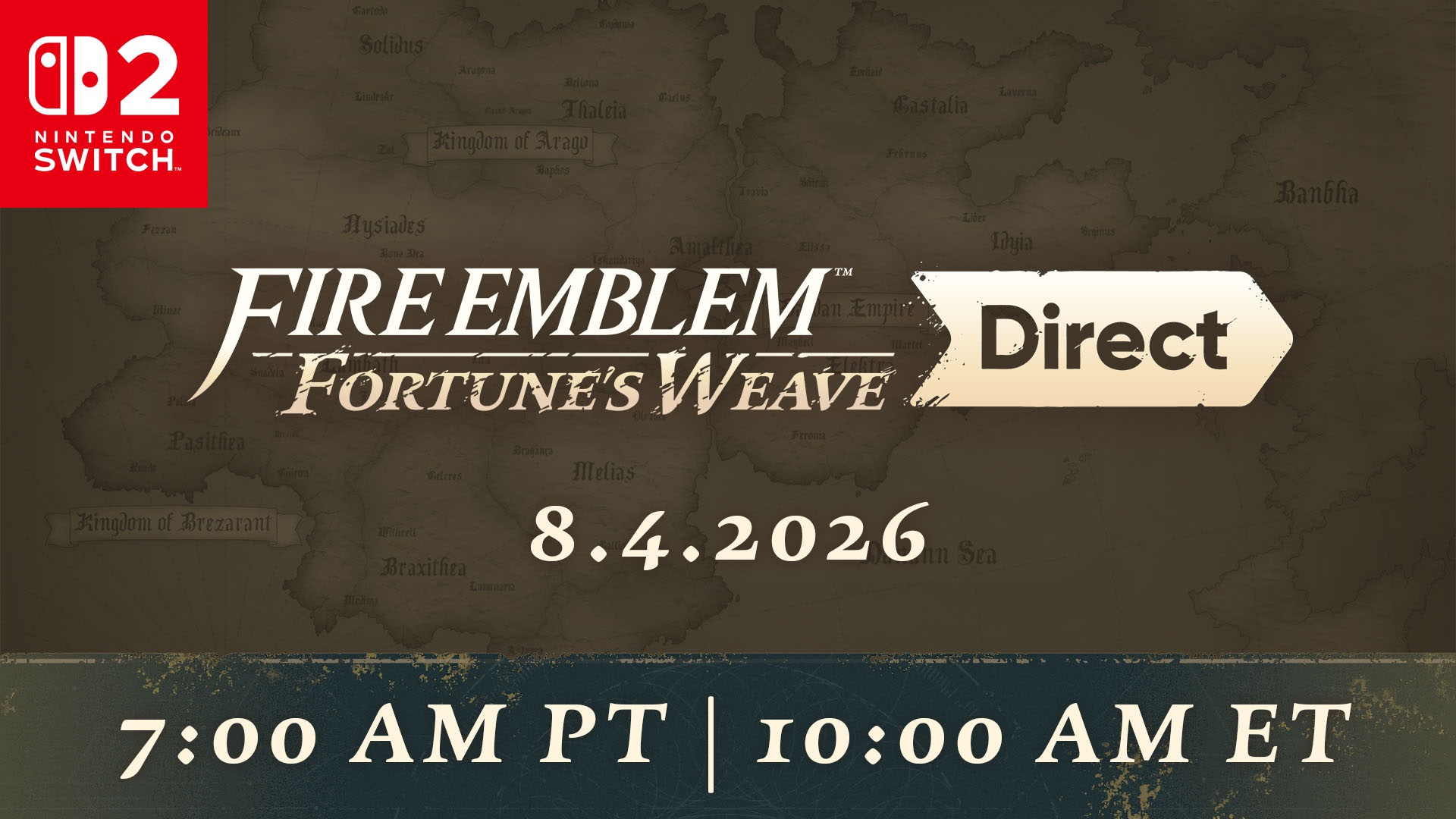 Fire Emblem: Fortune’s Weave Direct Announced. (All The Aussie Times)