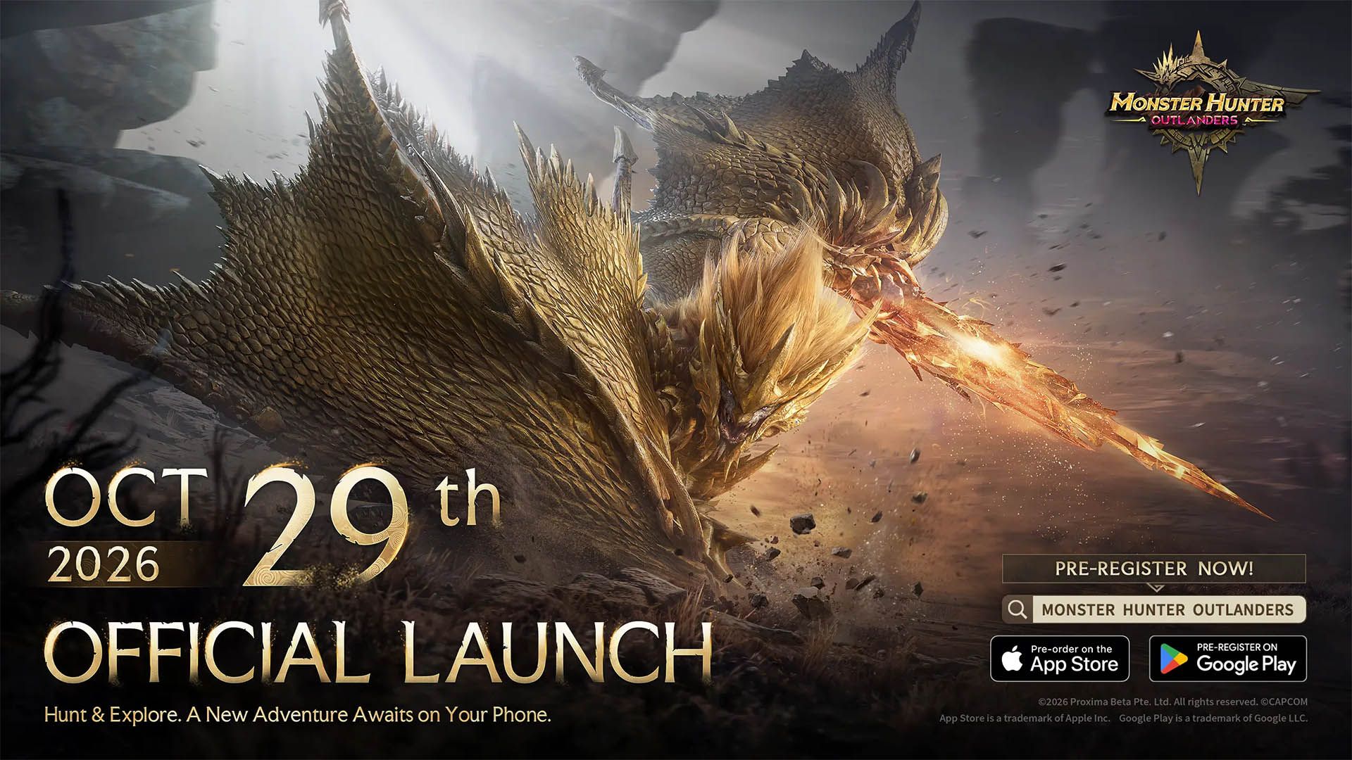 Monster Hunter Outlanders Gets October Release Date for iOS and Android