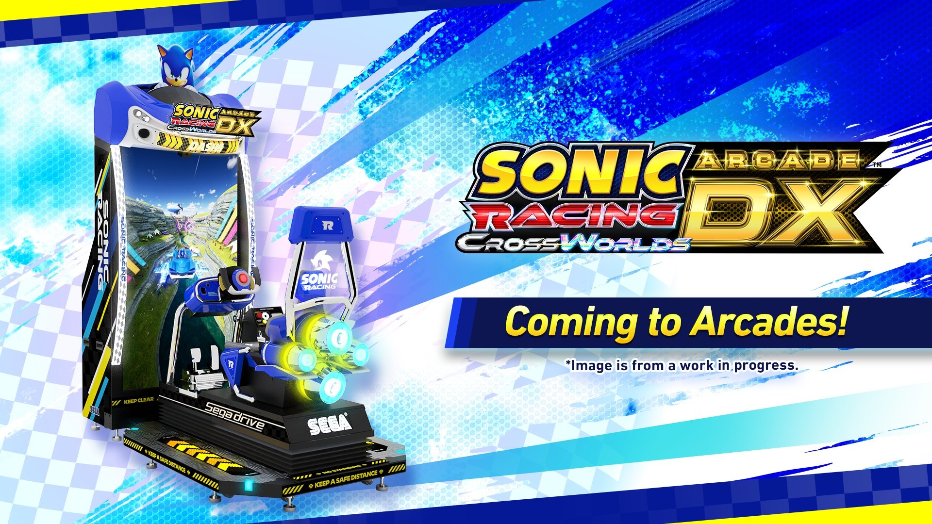 Sonic Racing: CrossWorlds Arcade Officially Announced